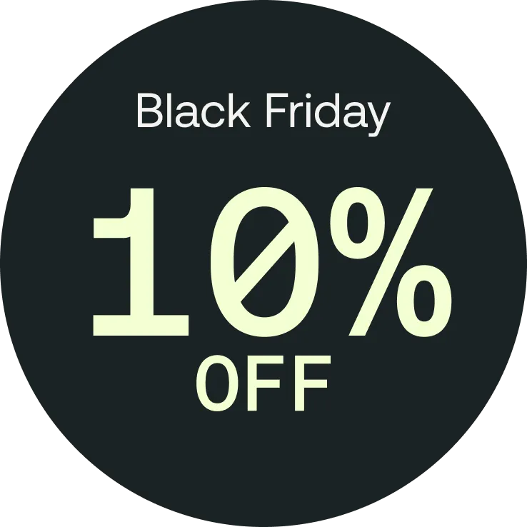 10% Off Black Friday